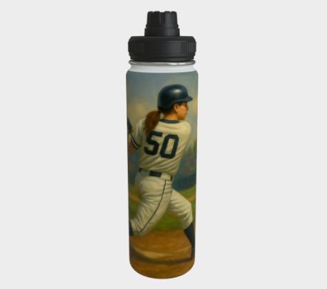 Bouteille acier inoxydable - Baseball – Image 5