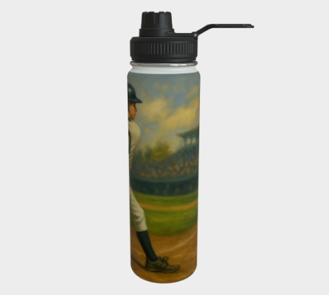 Bouteille acier inoxydable - Baseball – Image 4