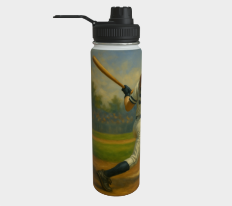 Bouteille acier inoxydable - Baseball – Image 3