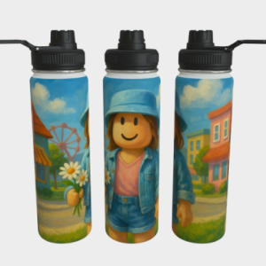 Bouteille acier inoxydable - Inspiration Roblox Ville