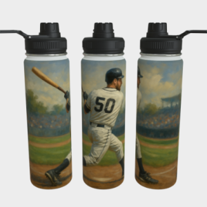 Bouteille acier inoxydable - Baseball