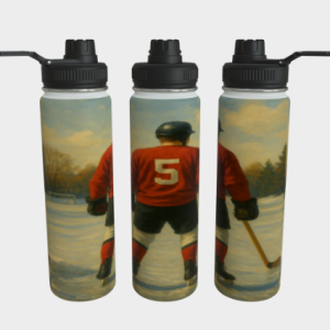 Bouteille acier inoxydable - Hockey