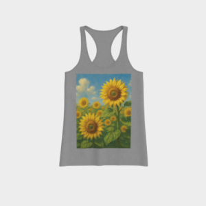 Camisole/Débardeur - Champs de tournesols