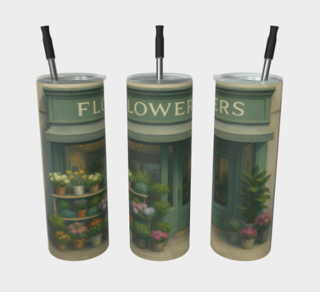 Gobelet acier inoxydable - Fleuriste