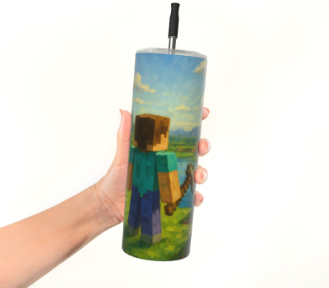 Gobelet acier inoxydable - Inspiration Minecraft – Image 2