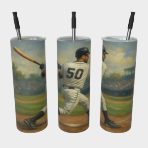 Gobelet acier inoxydable - Baseball