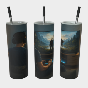 Gobelet en acier inoxydable - Homme Gamer