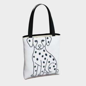 Sac Fourre-tout - Dalmatien (blanc)