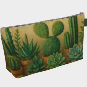 Coffre à crayons - Cactus et succulents