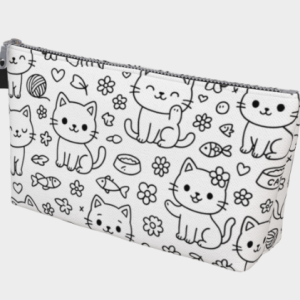 Coffre à crayons - Chats À Colorier