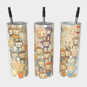 Gobelet acier inoxydable - Inspiration Labubu