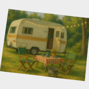 Napperons – Camping paisible