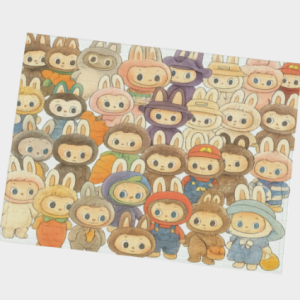 Napperons – Inspiration Labubu