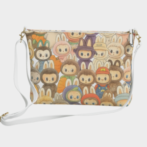 Sac à main Cuir Végan - Inspiration Labubu